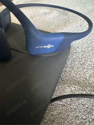 Casti AfterShokz Trekz Air Bone On-Ear Headphones, Midnight Blue