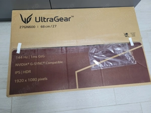 Monitor IPS LG Ultragear 27" Full HD 1ms 144hz
