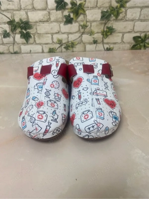 Papuci Fatex din piele ecologica - imagine 5