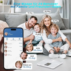 Cântar inteligent Lepulse Lescale F4  - imagine 5