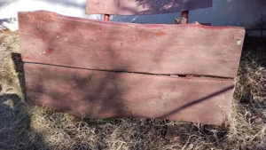 Masa din lemn masiv pentru gradina 