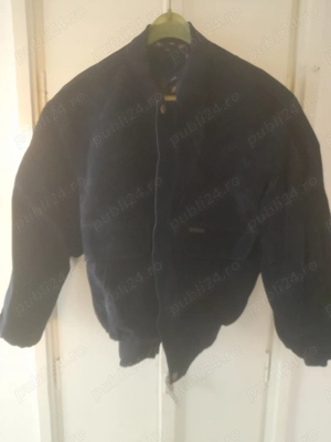 Geacă de piele întoarsă 