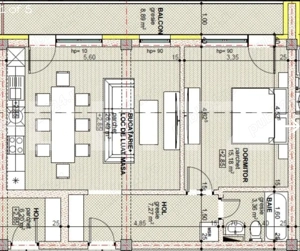 Apartament de vanzare, în bloc nou   etaj 1 (Se preda finisat) - imagine 10