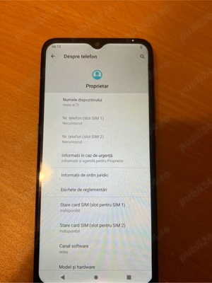 motorola e7 impecabil ieftin 