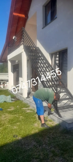 Scări metalic de interior sau exterior 