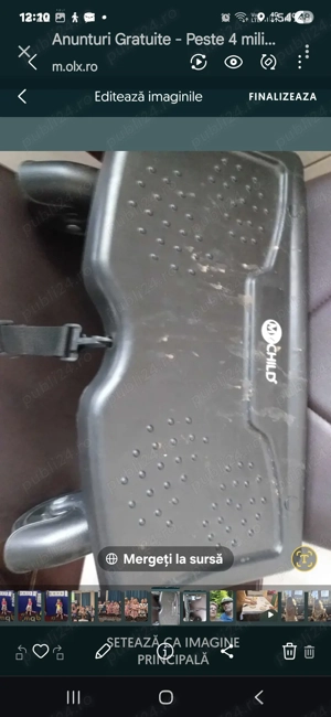 Suport atasabil landou ptr transportul unui copil