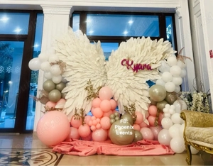 Photocorner baloane panou foto nunta botez majorat cununie 