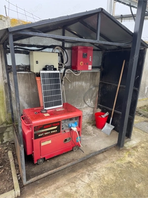 Vand generator DIESEL AGT 6851DSEAATS 5kw(5kva) monofazat de tip stand-by cu pornire automata - imagine 4