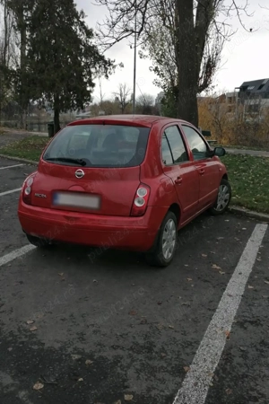 Nissan Micra 1.2 Benzină   2007   Roșu   Ideal pentru oraș - imagine 2