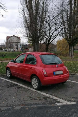 Nissan Micra 1.2 Benzină   2007   Roșu   Ideal pentru oraș - imagine 5