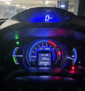 Honda Insight 1.3 Hybrid 2009   Automat   207.965 km - imagine 6