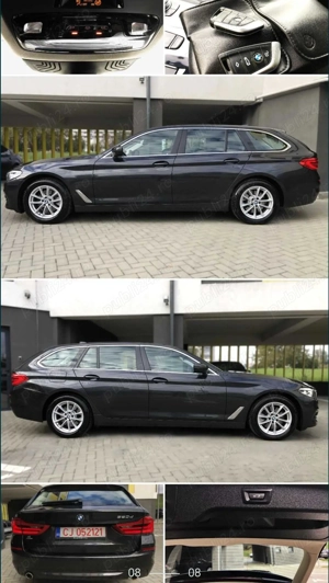 Bmw 520d 2018 kombi piele  - imagine 2