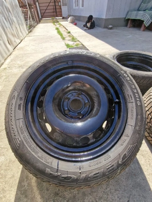 jante tabla+ cauciucuri iarna  - imagine 2