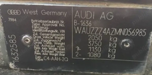 De vanzare audi 100 ,quattro ,1991 , manual  - imagine 3