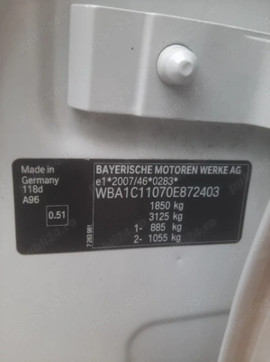 BMW F20,118d ,an2012 ,Euro5,import Franța  - imagine 10