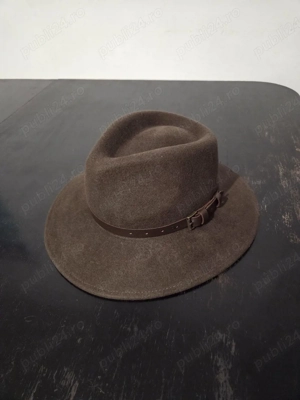 Palarie barbati, Dadarlat, maro, 100% lana, 56