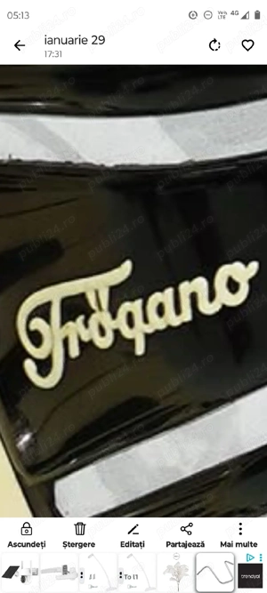 vând acordeon italian FROGANO 120 bași suna tare trimit și în provincie 14 mil.detali  