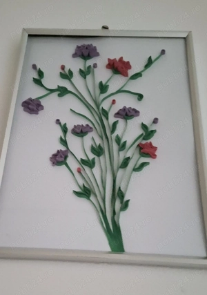 Tablou  floral Quilling 