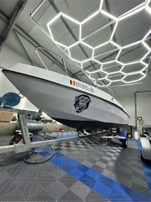 vand barca cu motor sonar livescope