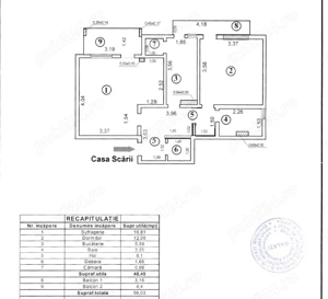 Pers. Fiz, Închiriez Ap.2 cam. in Galati, Micro 20, Bl K, Et. 4, CT, 330 EUR, Contract - imagine 6