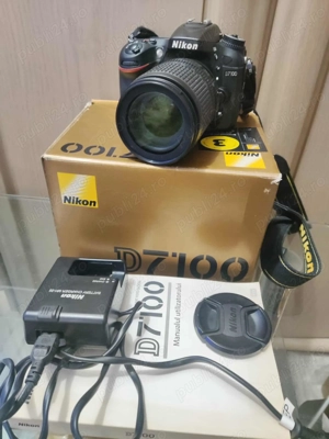    -Nikon D7100 cu Obiectiv Nikon 18-105mm VR 