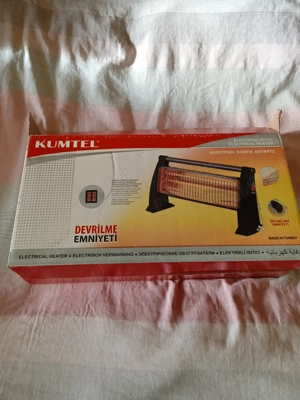 Radiator electric cu 2 puteri de încălzire.