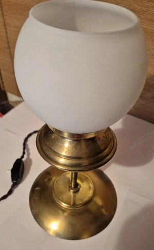 Veioză vintage alamă  electrică funcțională 