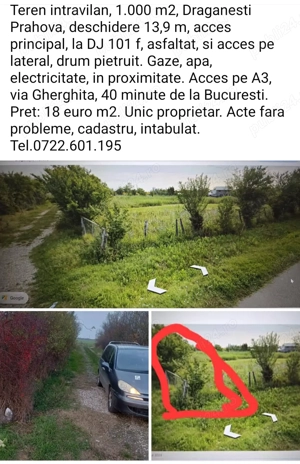 Vand teren intravilan