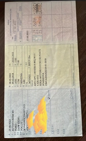 Ford focus! 1.8.benzină/2002/