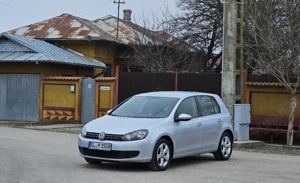 VW Golf 6 1.6 MPI DSG AUTOMATA Navigatie DubluClima SenzoriParcare Bluethoot CamerăMarșarier Euro5  - imagine 10