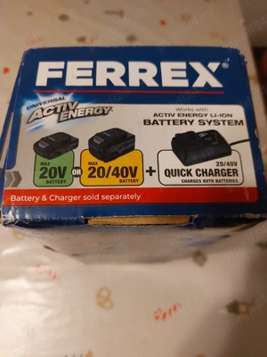 Unealta multifunctionala FERREX cu baterie 20V - imagine 5