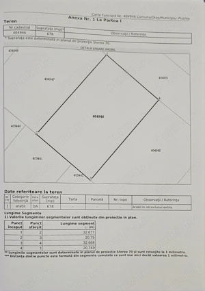 Teren de vânzare in comuna Pischia, județ Timiș 