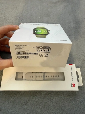Ceas Smartwatch HUAWEI Watch Fit 4 Pro   Sigilat   Garanție 2 ani Altex + Curea originală cadou - imagine 5
