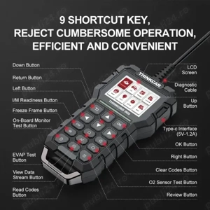 ThinkCar THINKOBD 900 - Tester Avansat Diagnoză Auto Full OBD2 - NOU, SIGILAT - imagine 7