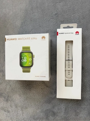 Ceas Smartwatch HUAWEI Watch Fit 4 Pro   Sigilat   Garanție 2 ani Altex + Curea originală cadou