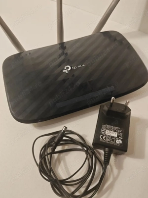 Router TP-Link Archer C20 Dual Band 2.4 5GHz, 3 Antene, Stare Perfectă - imagine 4