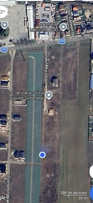 Teren de vânzare   613 mp   Sântandrei, Bihor   Zona Dodo - imagine 4