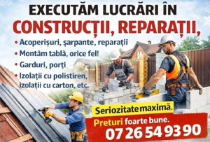 executăm lucrări în construcții - imagine 2