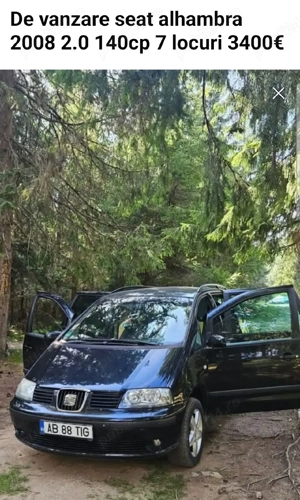 De vanzare seat alhambra