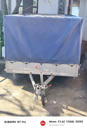 vand remorca repo cu grilaj si prelata - imagine 4