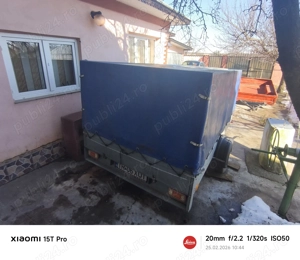 vand remorca repo cu grilaj si prelata