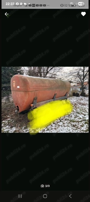 cisternă 4000l  si 6000litri 