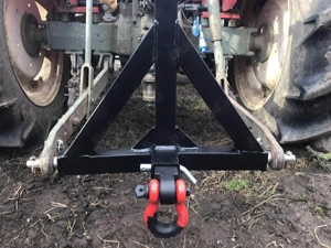 Carlig remorcare tractor in 3 puncte - imagine 5