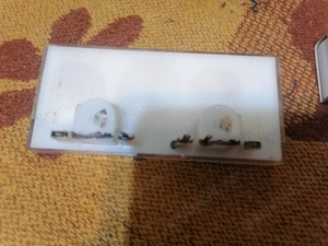 indicator  de nivel audio  vu  metru  dublu  analogic cu ace - imagine 4