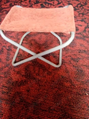 Scaun pliabil din aluminiu pentru pescuit 