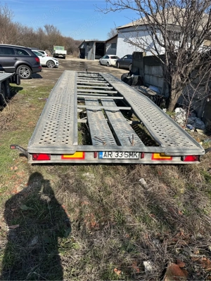 De vânzare Audi Q7 + Remorcă dublă 8metri + Remorcă 4,5metri  - imagine 5