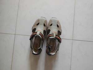 Pantofi de piele Geox pentru baieti 