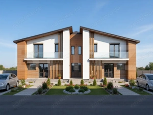 Duplex 4 camere 140 mp utili, 250 mp teren, Moșnița Nouă - imagine 2