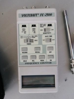 Frecventometru VOLCRAFT FC-2500 