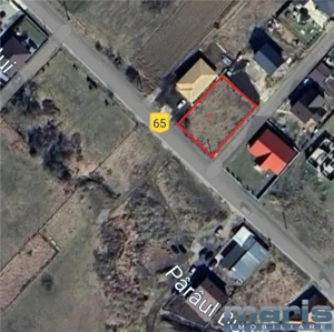 Teren intravilan 600 mp cu utilitati Budiu Mic.